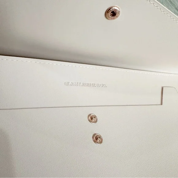 Glass Ladder & Co. “Megan” Blush Pink Clutch - Picture 7 of 13